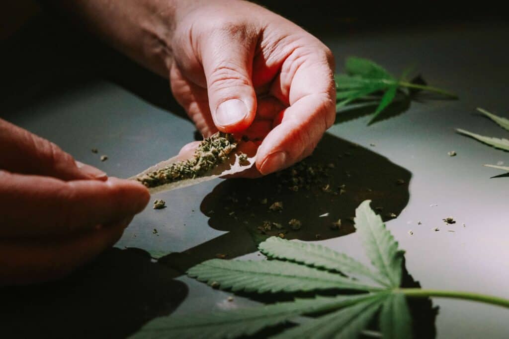 Cannabis text haare